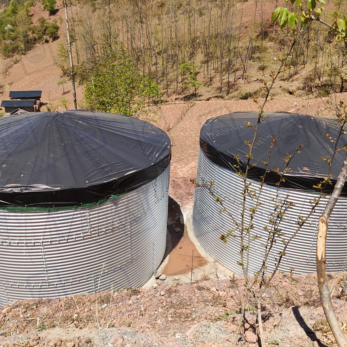 裝配式蓄水池選擇鍍鋅板還是鍍鋁鋅呢